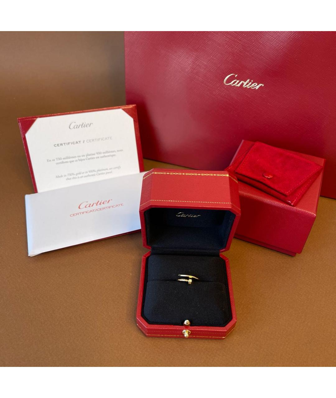CARTIER Золотое кольцо, фото 6