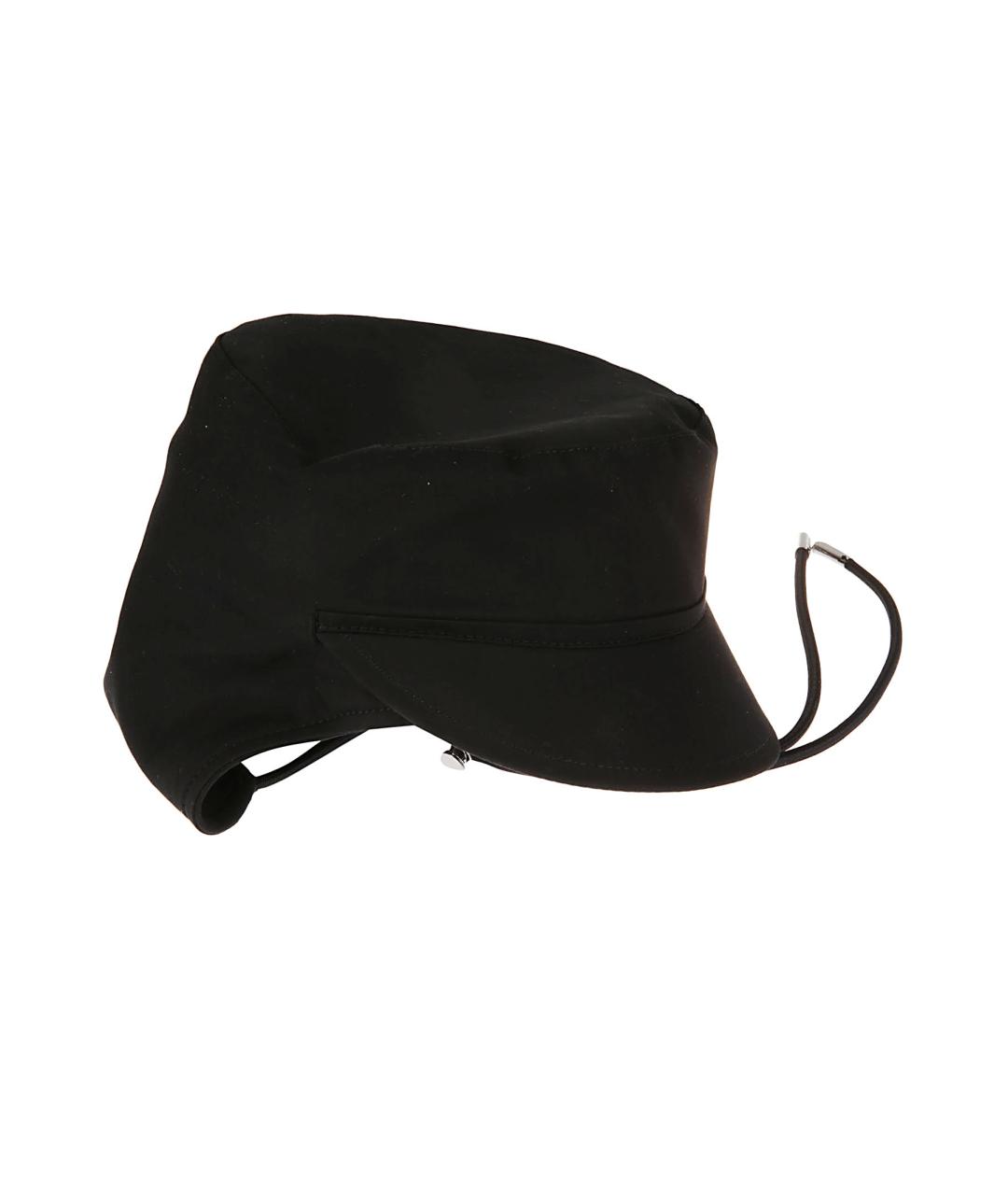 BURBERRY Черная хлопковая кепка, фото 1