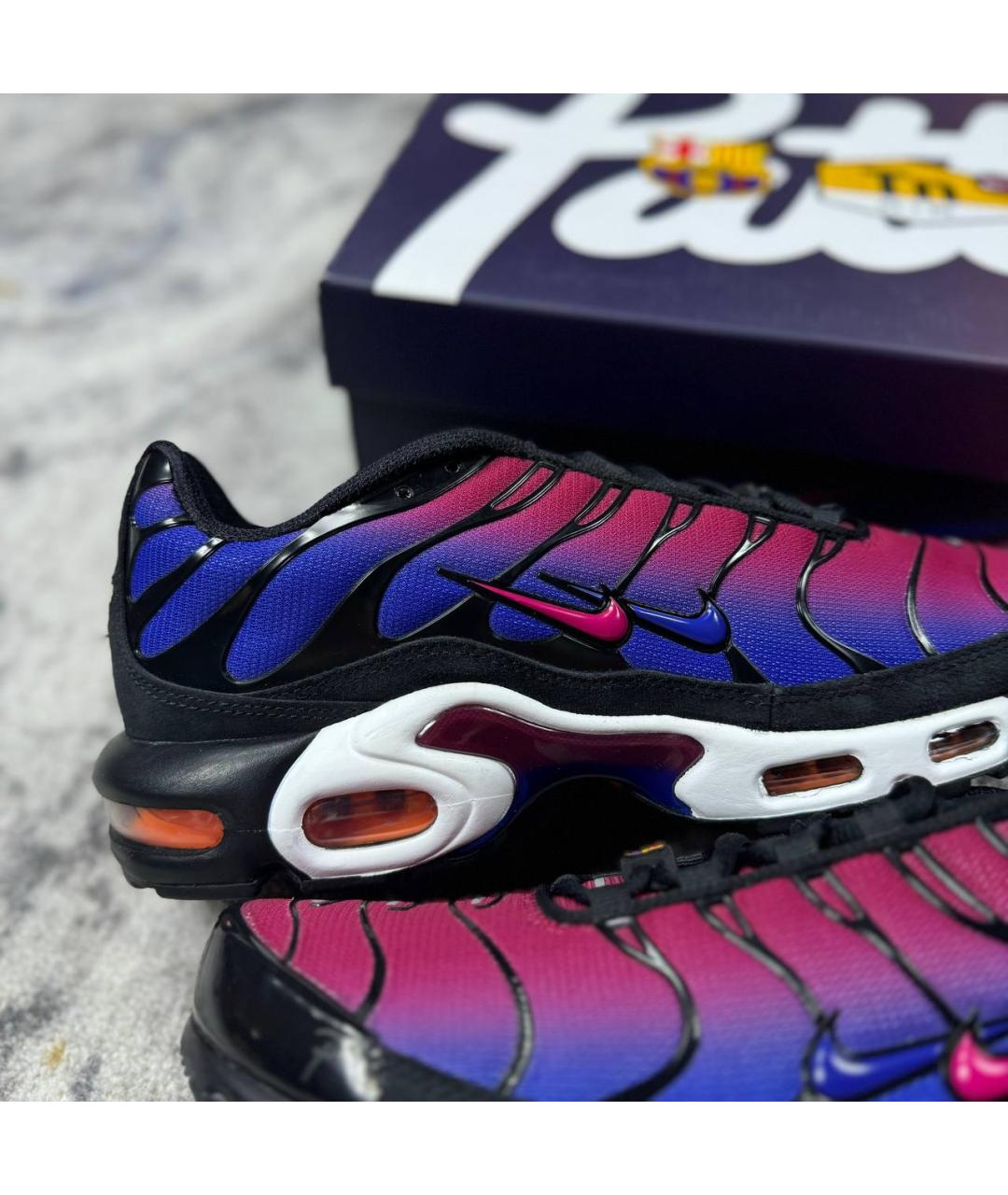NIKE Фиолетовые низкие кроссовки / кеды, фото 3