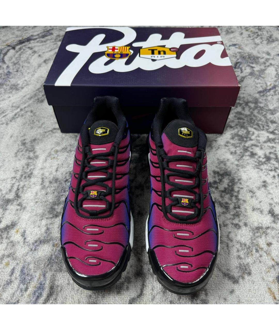NIKE Фиолетовые низкие кроссовки / кеды, фото 4
