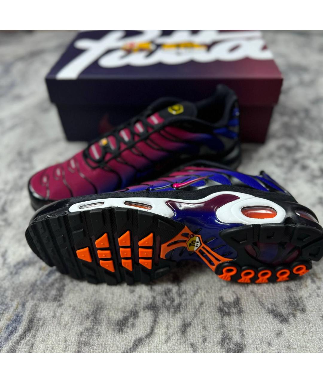 NIKE Фиолетовые низкие кроссовки / кеды, фото 6