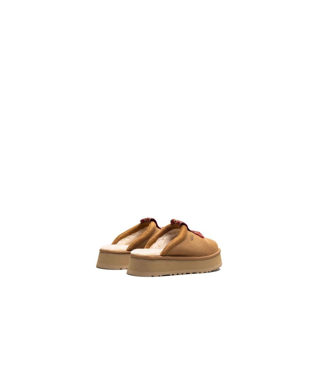 UGG AUSTRALIA Коричневые замшевые мюли, фото 2
