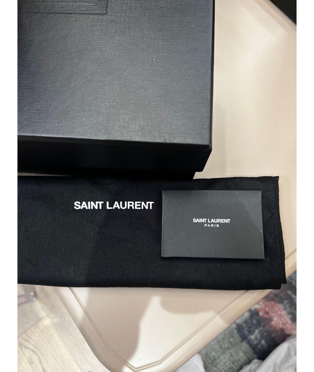 SAINT LAURENT Черные ботильоны, фото 7