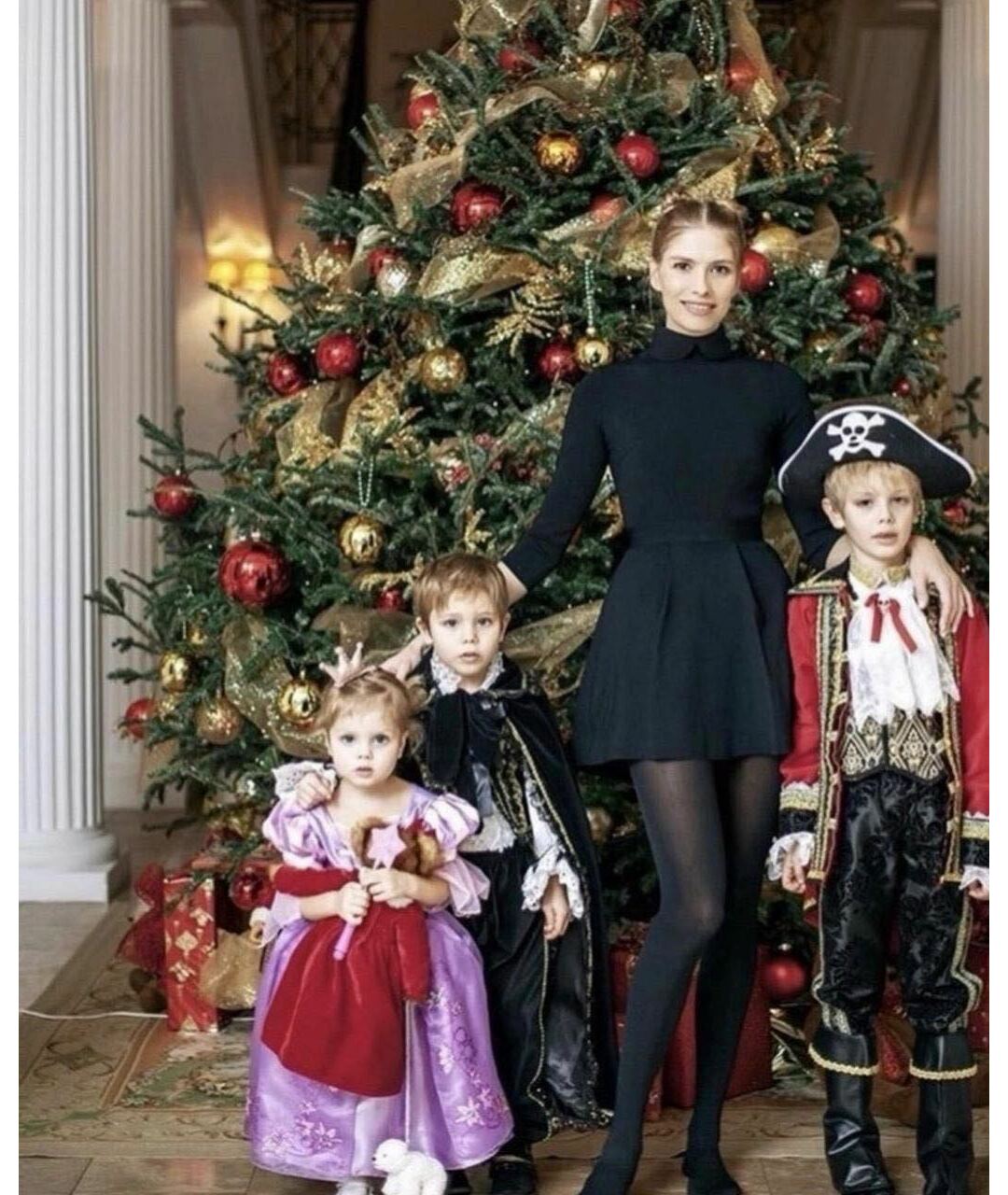 ULYANA SERGEENKO Черное вискозное повседневное платье, фото 6