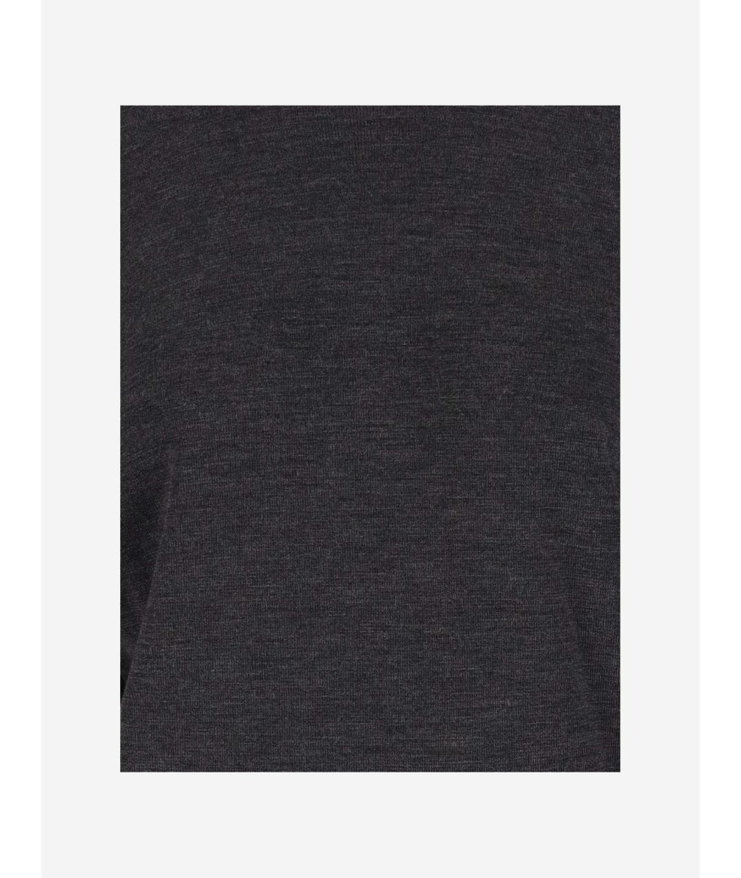 BURBERRY Серый джемпер / свитер, фото 3