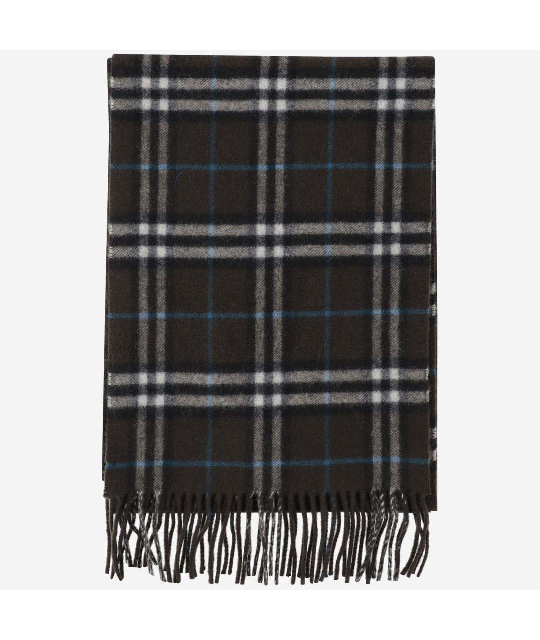 BURBERRY Черный шарф, фото 3