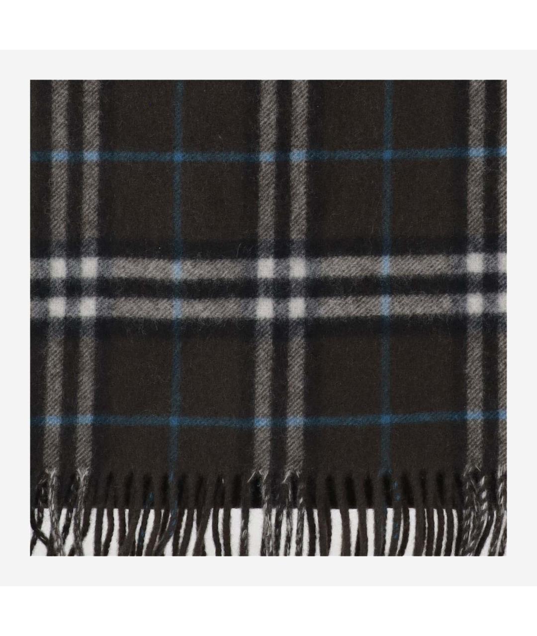 BURBERRY Черный шарф, фото 2