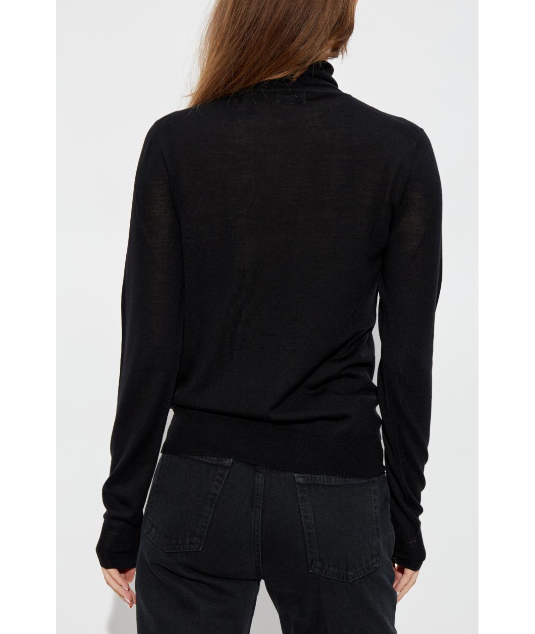 SAINT LAURENT Черный джемпер / свитер, фото 5
