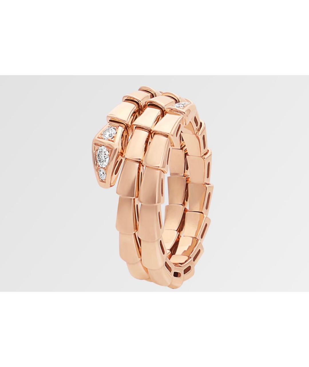 BVLGARI Розовое кольцо из розового золота, фото 2