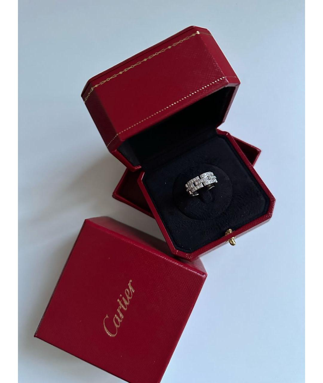 CARTIER Белое кольцо из белого золота, фото 3