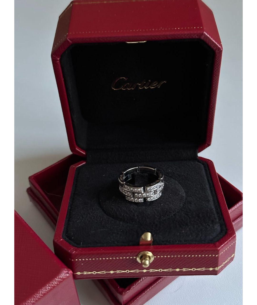 CARTIER Белое кольцо из белого золота, фото 4