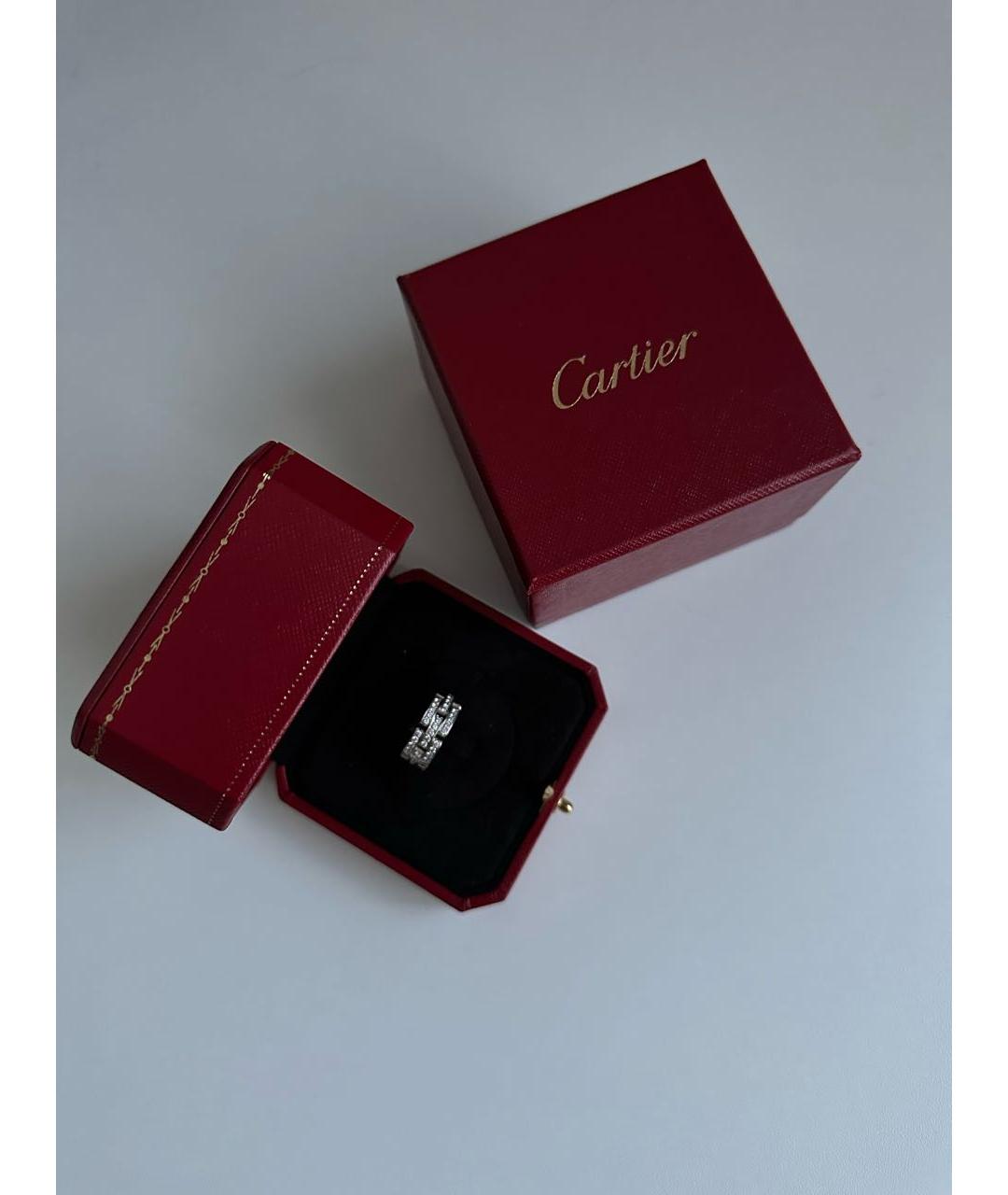 CARTIER Белое кольцо из белого золота, фото 8