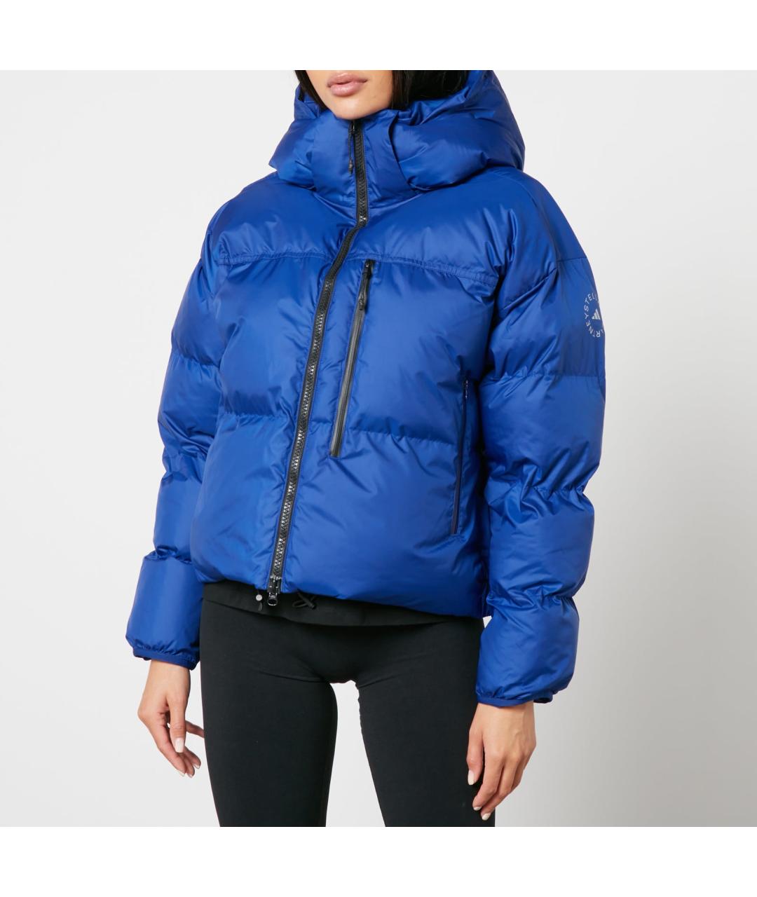 Stella mccartney adidas blue jacket on sale