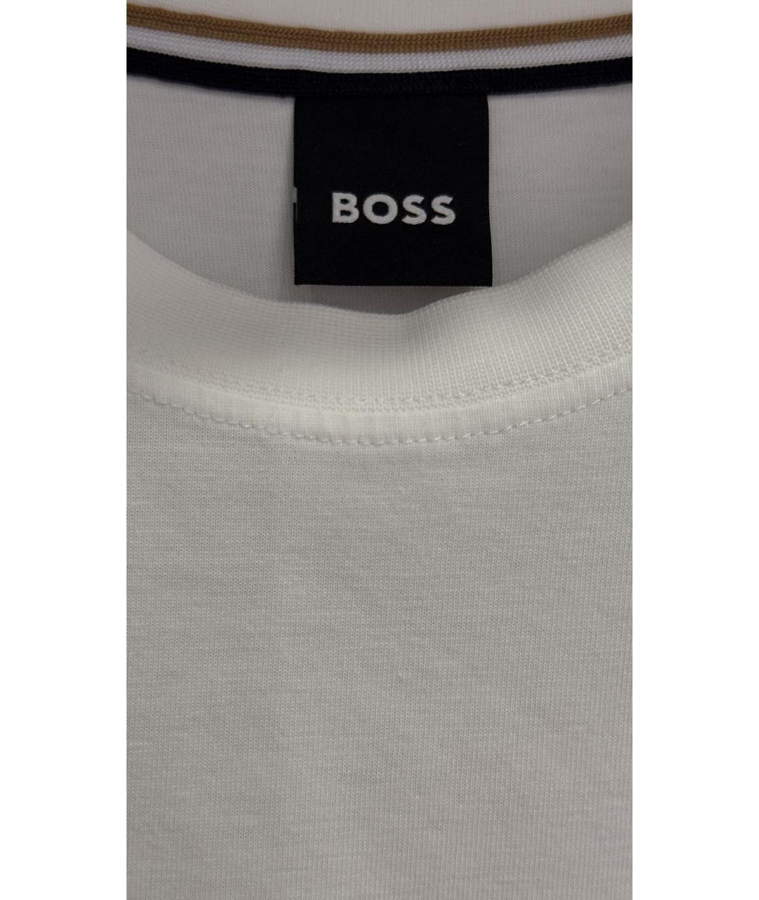 HUGO BOSS Мульти хлопко-эластановая футболка, фото 3