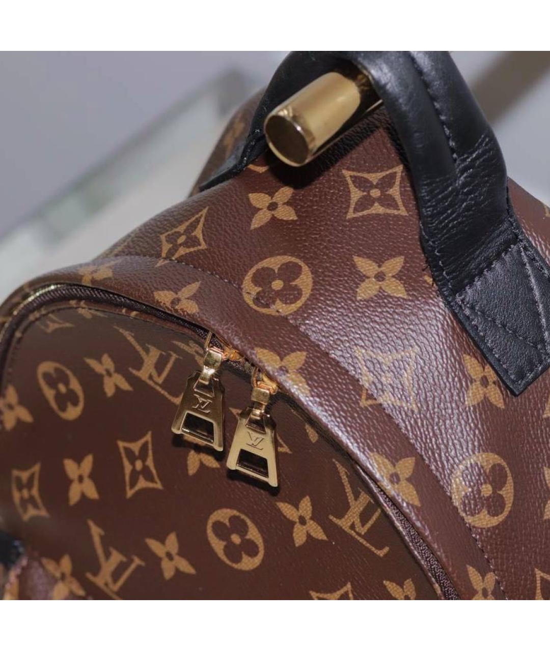 LOUIS VUITTON Коричневый рюкзак, фото 7