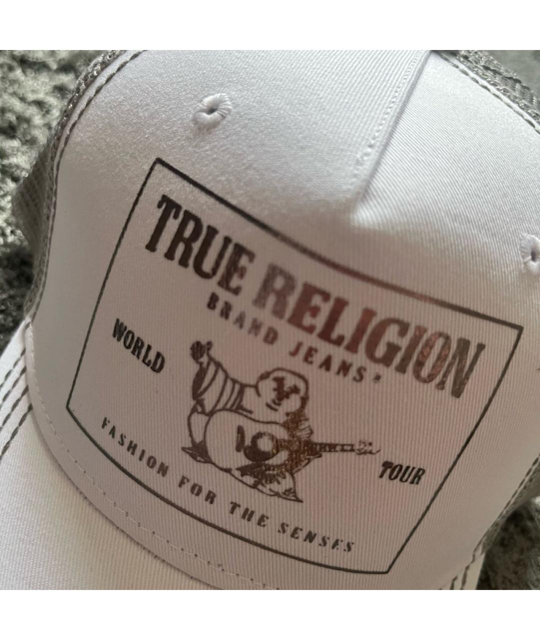 TRUE RELIGION Белая кепка/бейсболка, фото 3