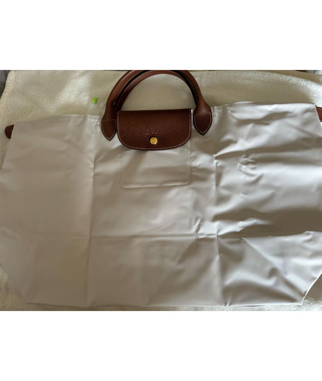 LONGCHAMP Бежевая дорожная/спортивная сумка, фото 4