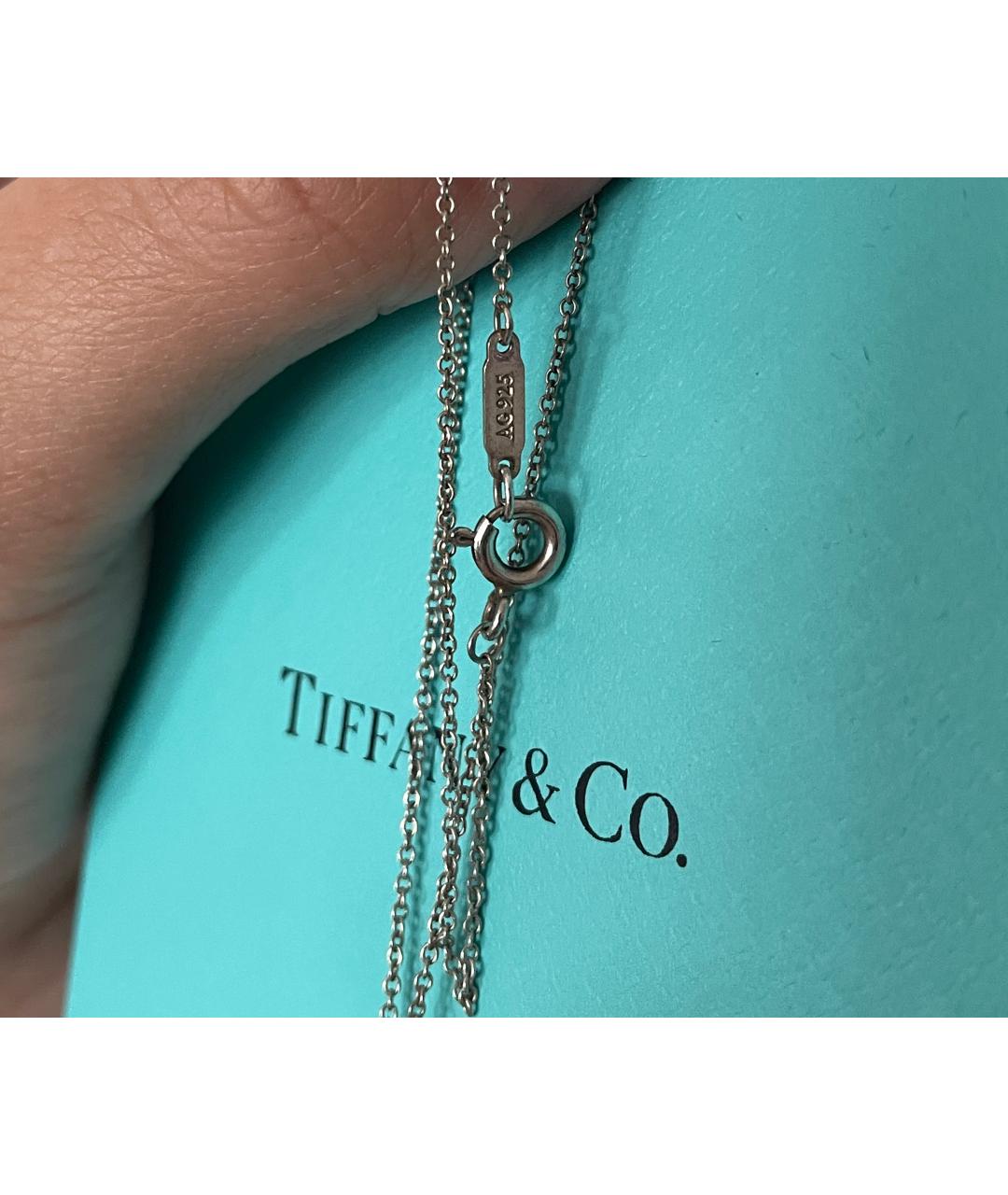 TIFFANY&CO Бирюзовый серебряный кулон, фото 3