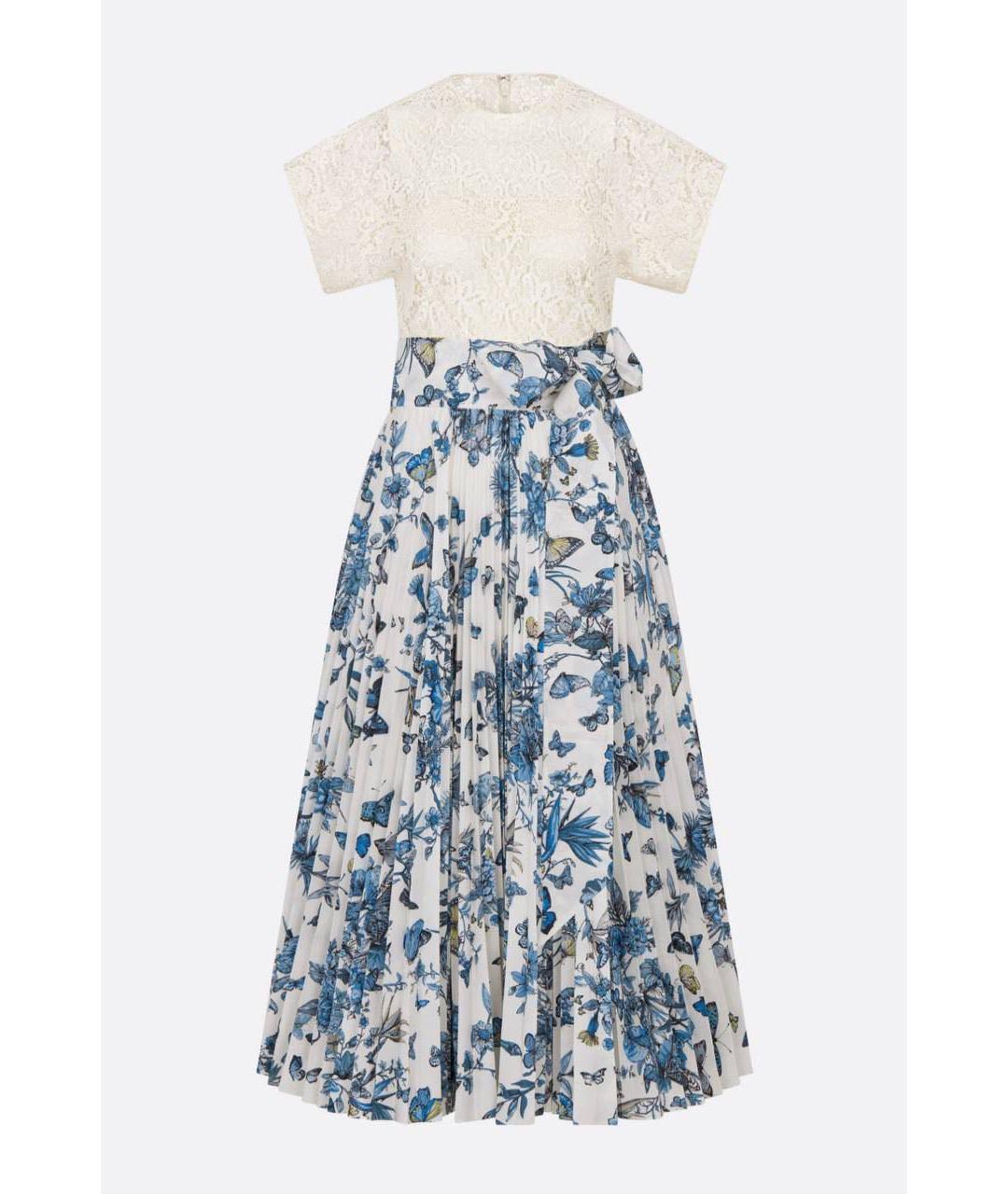 CHRISTIAN DIOR Мульти коктейльное платье, фото 5