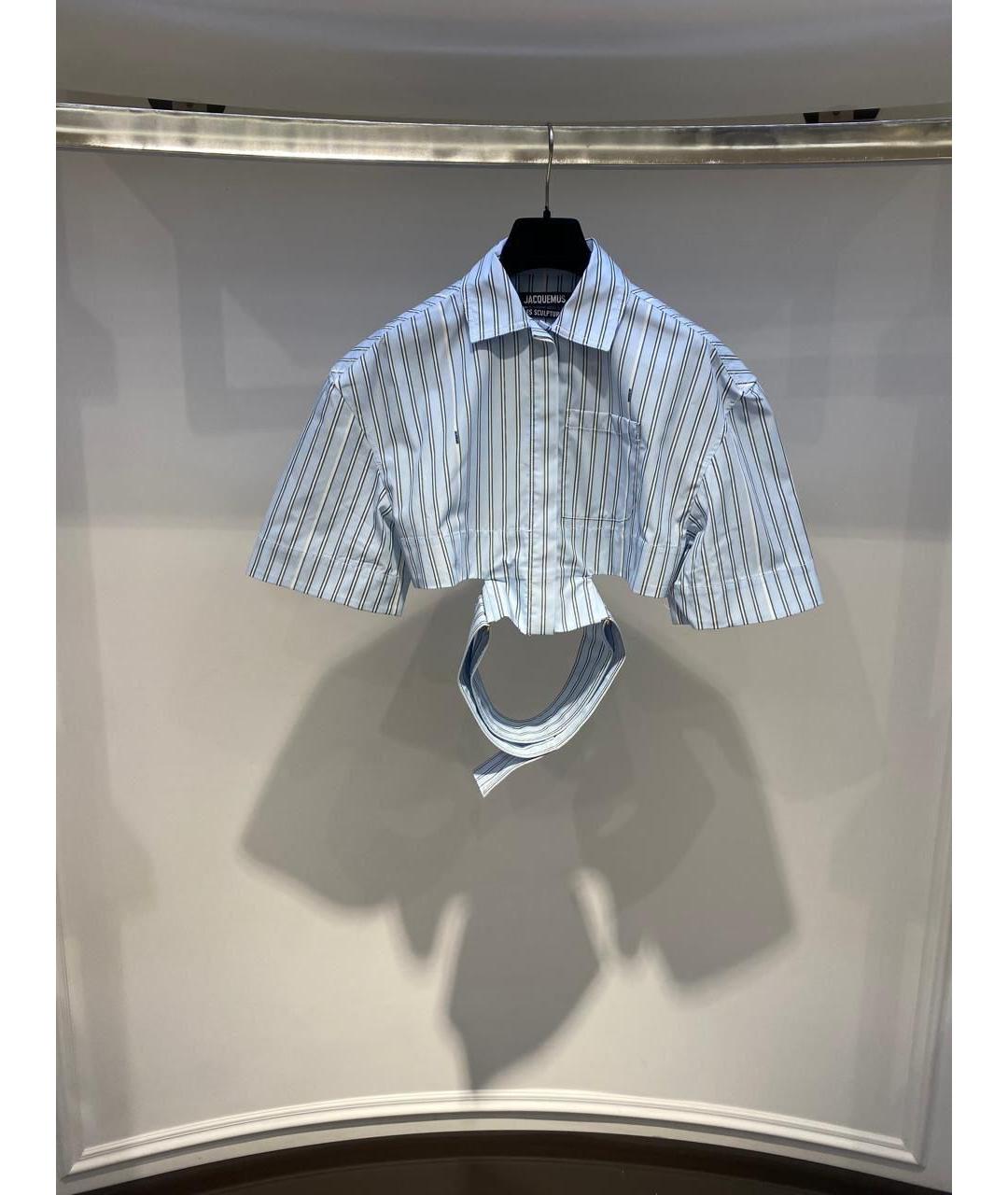 JACQUEMUS Голубая рубашка, фото 2
