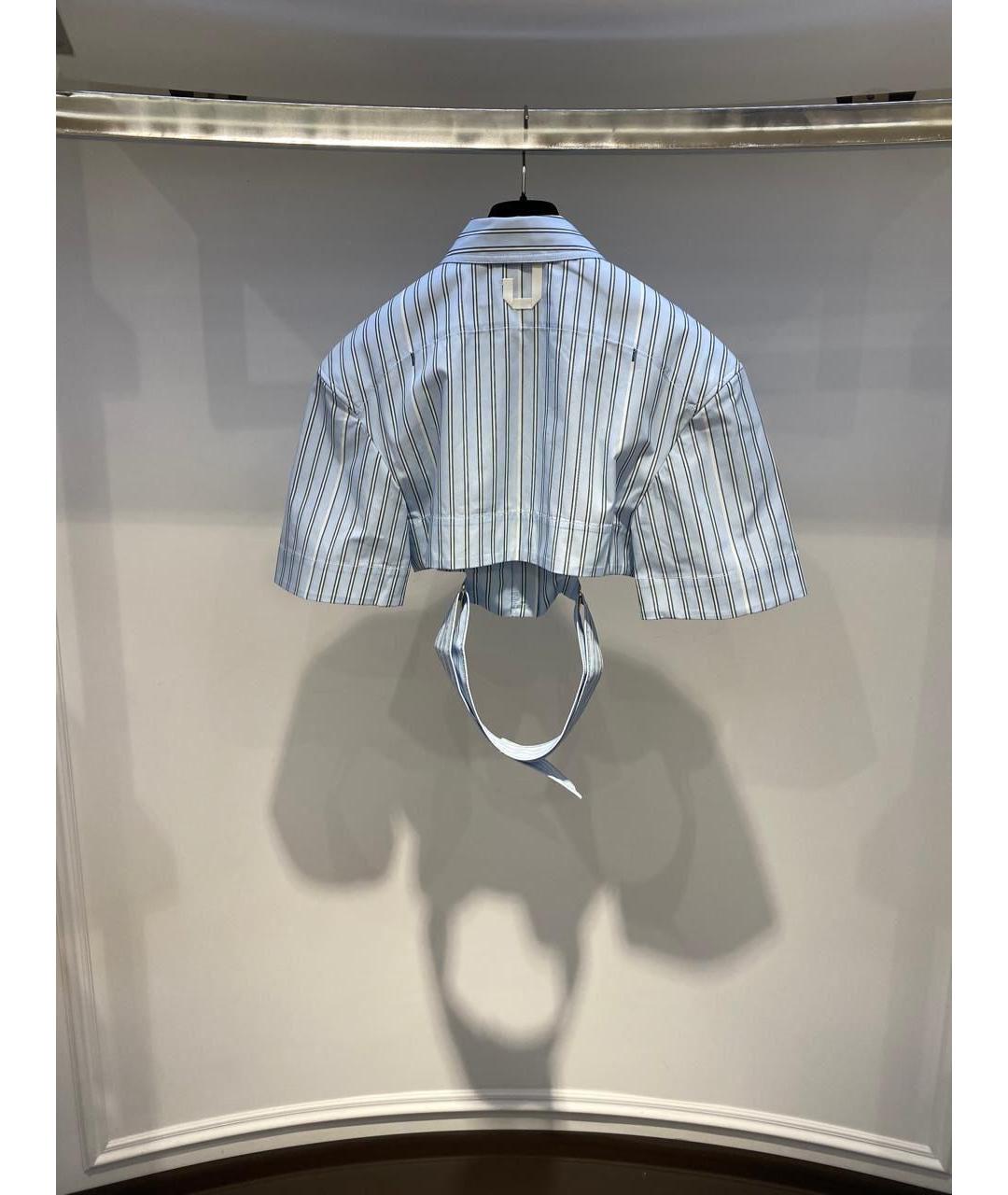 JACQUEMUS Голубая рубашка, фото 3