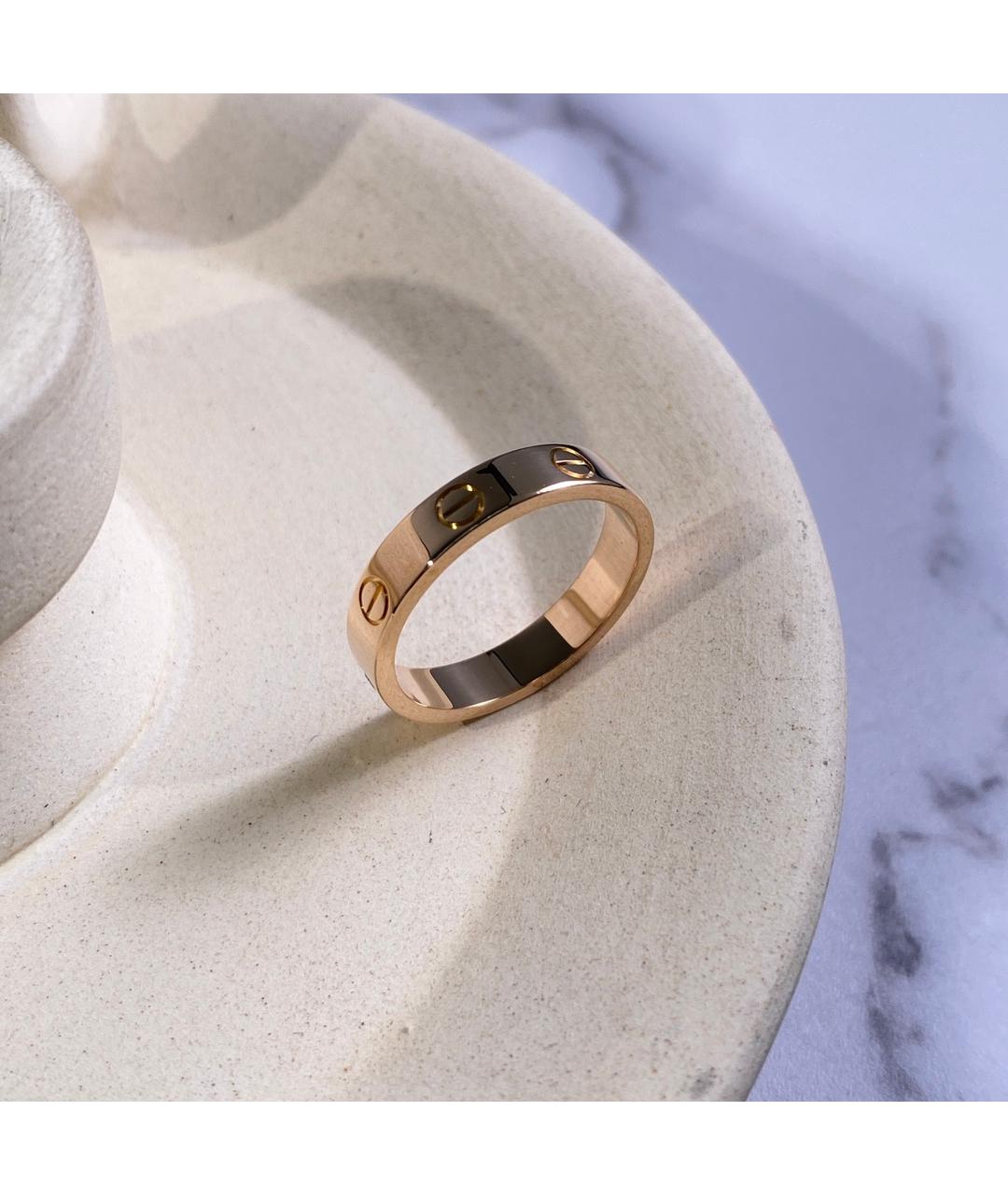 CARTIER Золотое кольцо из розового золота, фото 3
