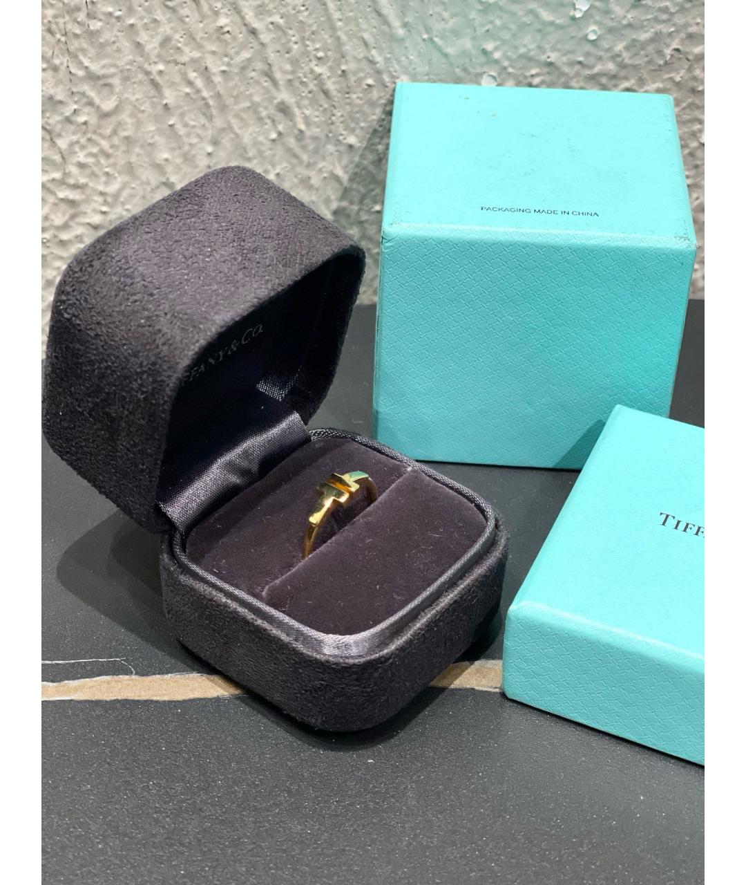 TIFFANY&CO Желтое кольцо из желтого золота, фото 5