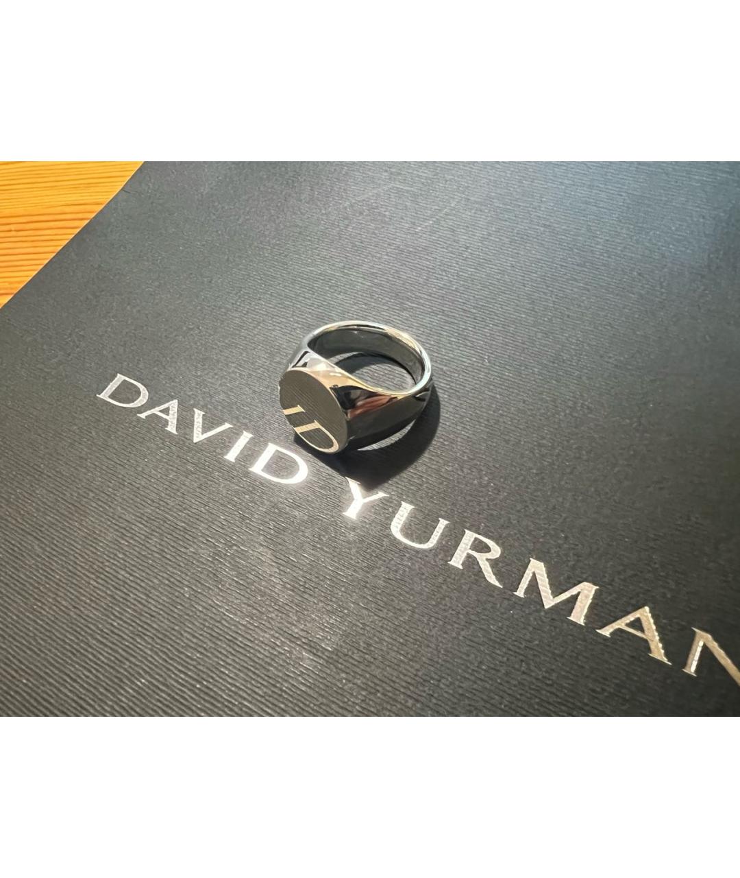 David Yurman Серебряное серебряное кольцо, фото 3