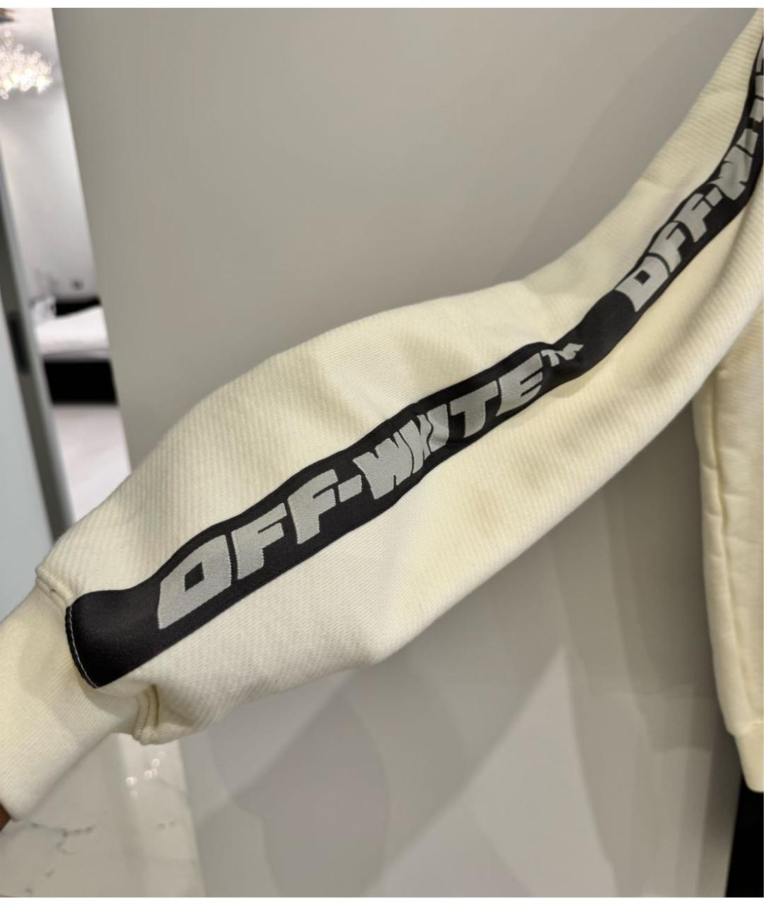 OFF-WHITE Бежевый полиэстеровый костюм с брюками, фото 4