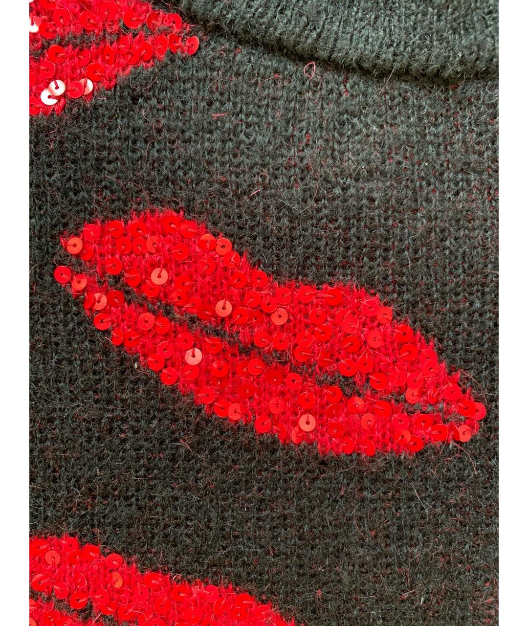 SAINT LAURENT Черный шерстяной джемпер / свитер, фото 5