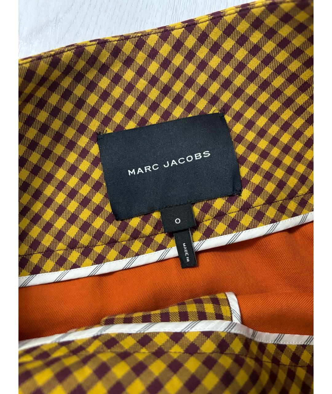 MARC JACOBS Мульти хлопковая юбка мини, фото 3