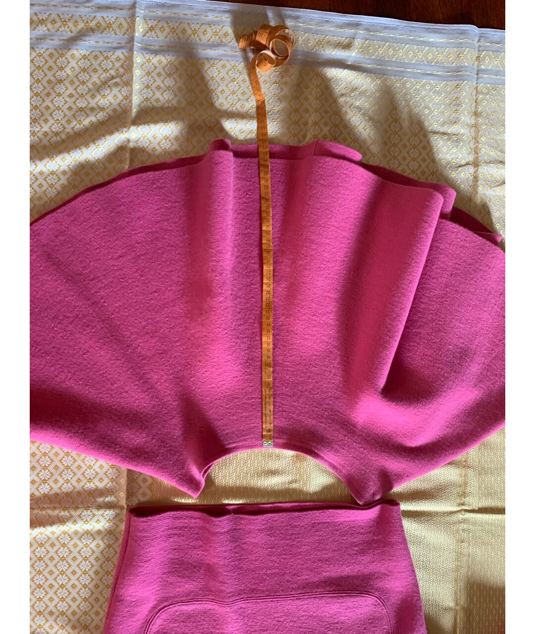 MRZ Розовый шерстяной костюм с брюками, фото 7