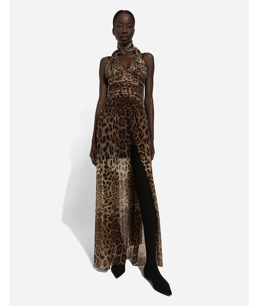 DOLCE&GABBANA Мульти вечернее платье, фото 2