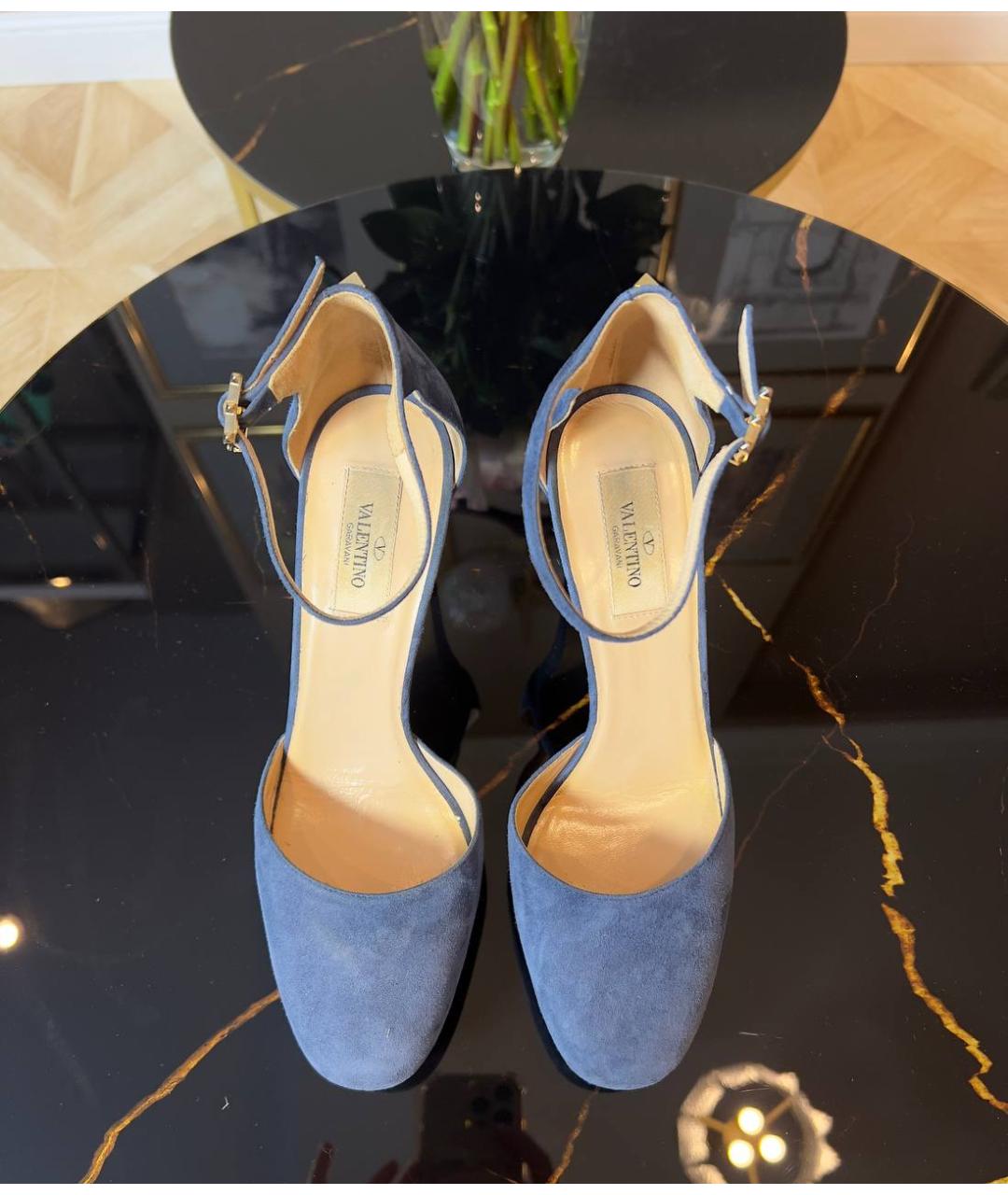 VALENTINO Синие туфли, фото 4