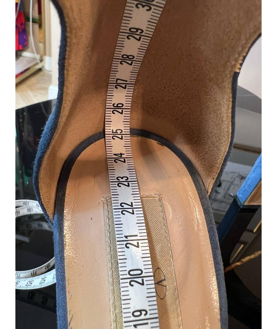 VALENTINO Синие туфли, фото 6