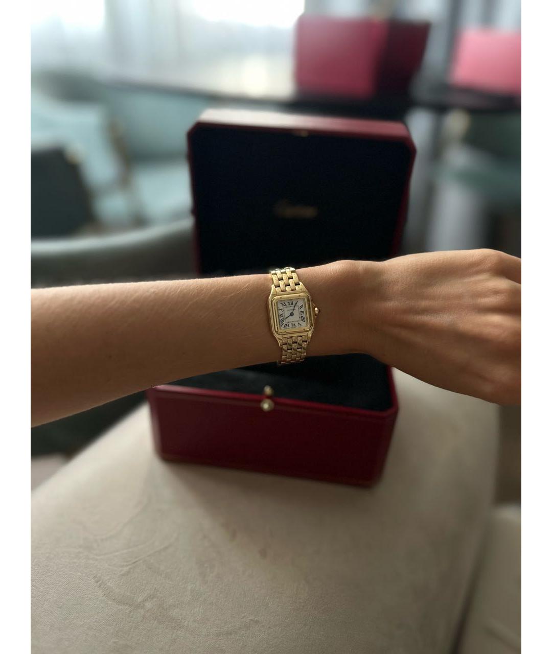 CARTIER Золотые часы из желтого золота, фото 2