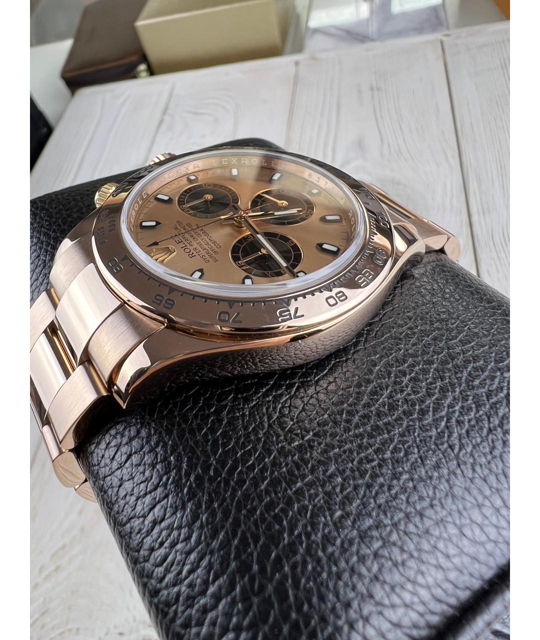 ROLEX Золотые часы из розового золота, фото 7