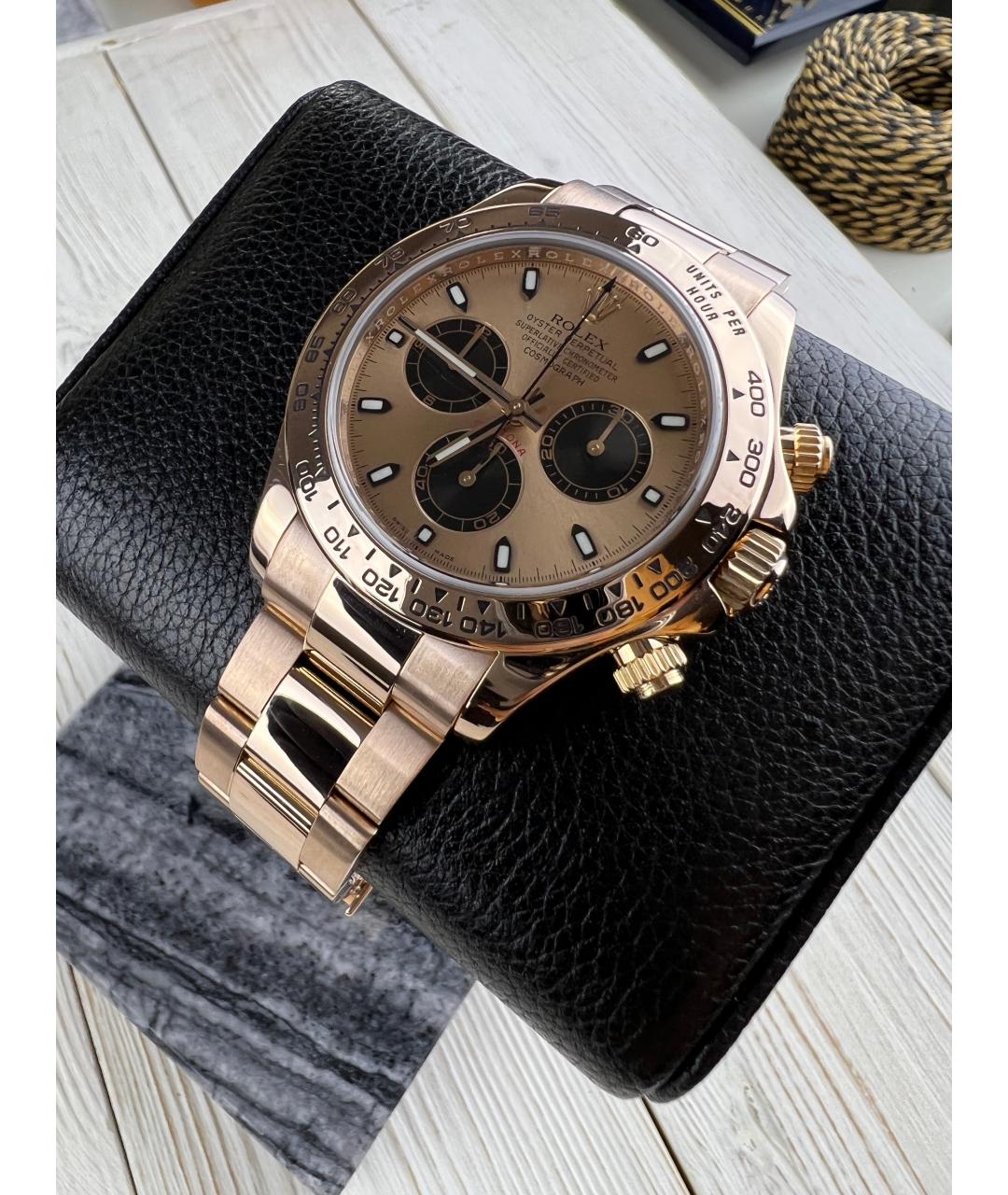 ROLEX Золотые часы из розового золота, фото 3