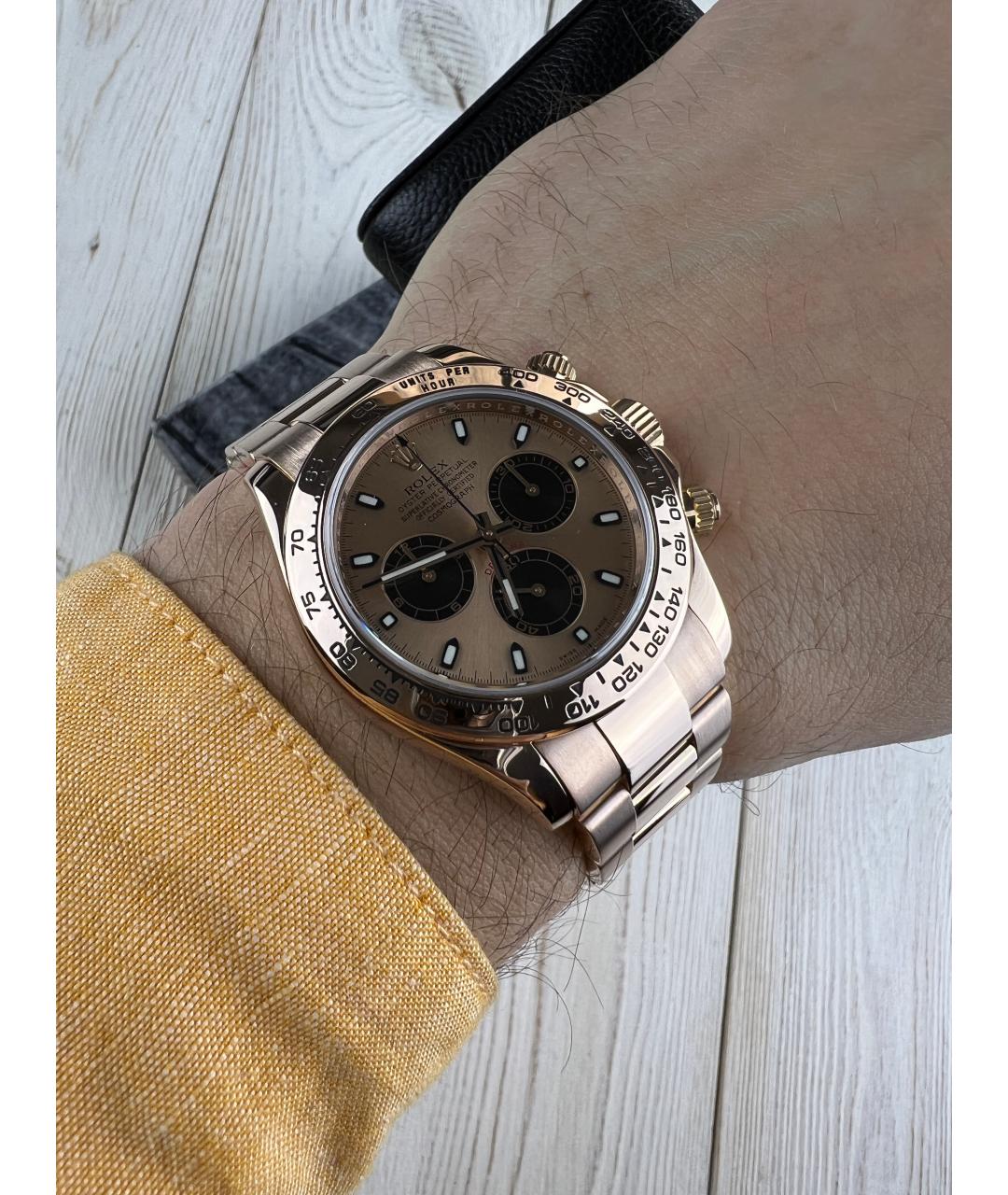 ROLEX Золотые часы из розового золота, фото 2