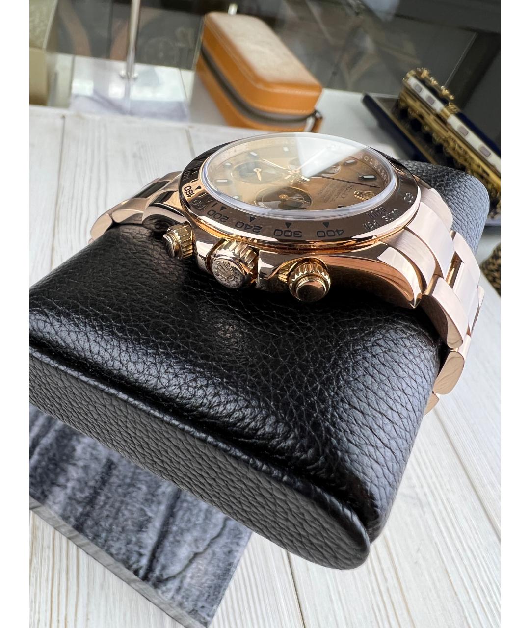 ROLEX Золотые часы из розового золота, фото 6