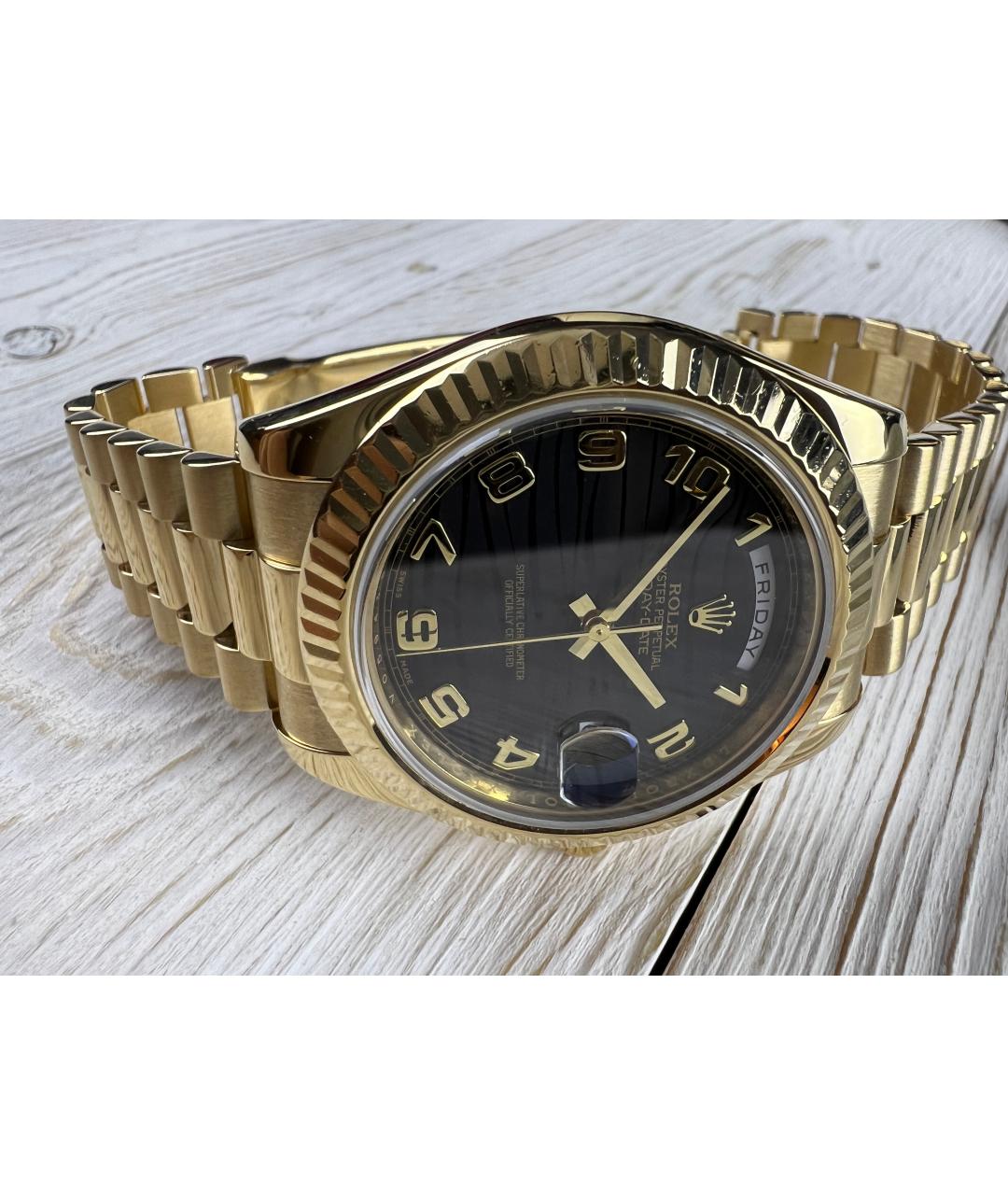 ROLEX Золотые часы из желтого золота, фото 3