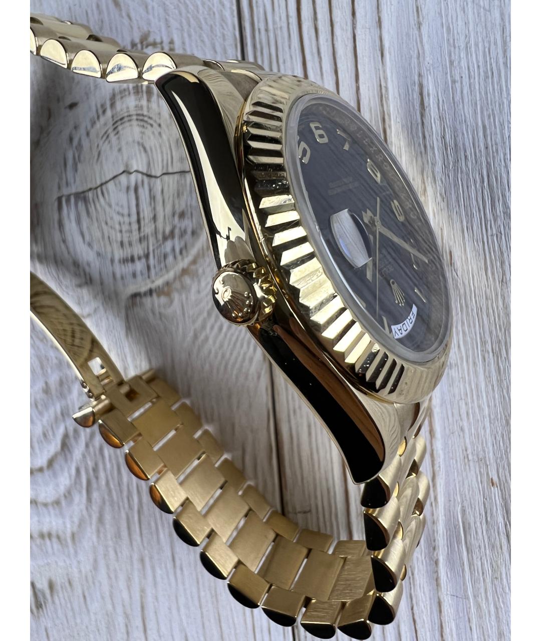 ROLEX Золотые часы из желтого золота, фото 4