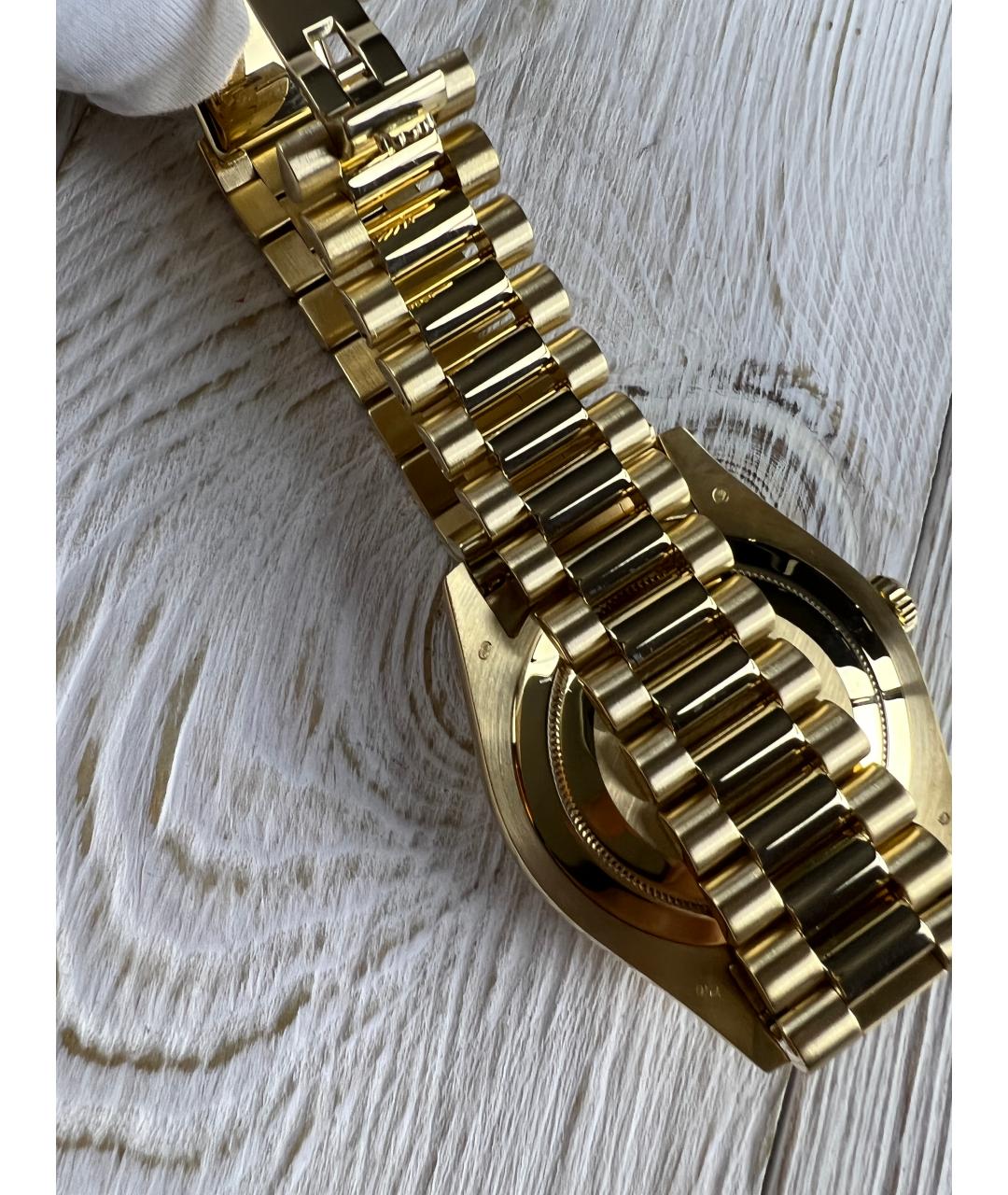 ROLEX Золотые часы из желтого золота, фото 6
