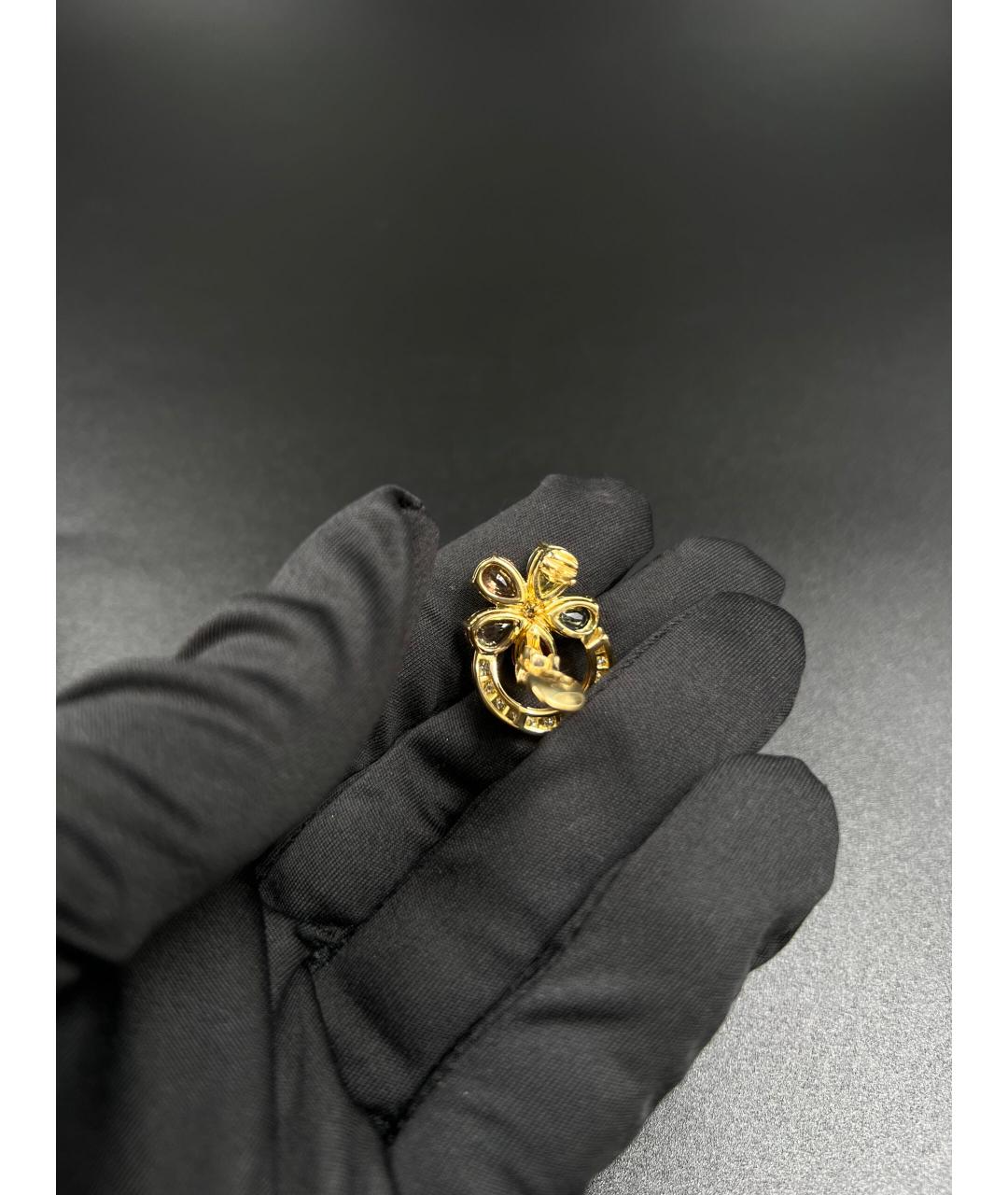 BVLGARI Золотые серьги из желтого золота, фото 3