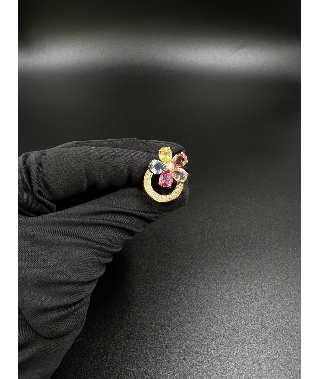 BVLGARI Золотые серьги из желтого золота, фото 5