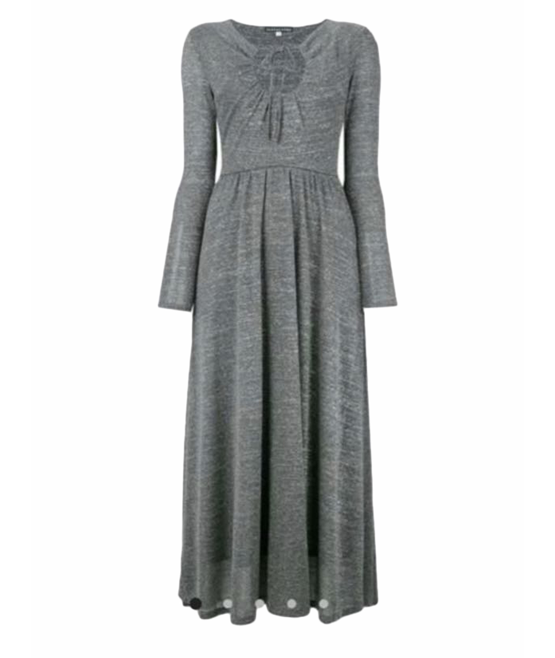 ALEXA CHUNG Серебряное вискозное повседневное платье, фото 1