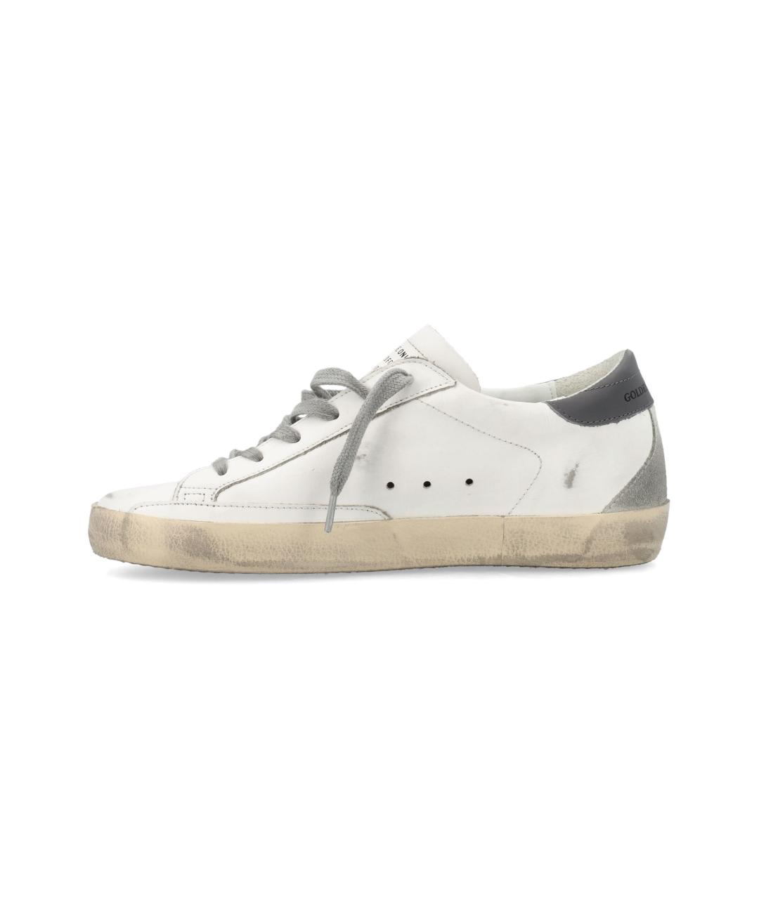 GOLDEN GOOSE DELUXE BRAND Белые кожаные кеды, фото 3