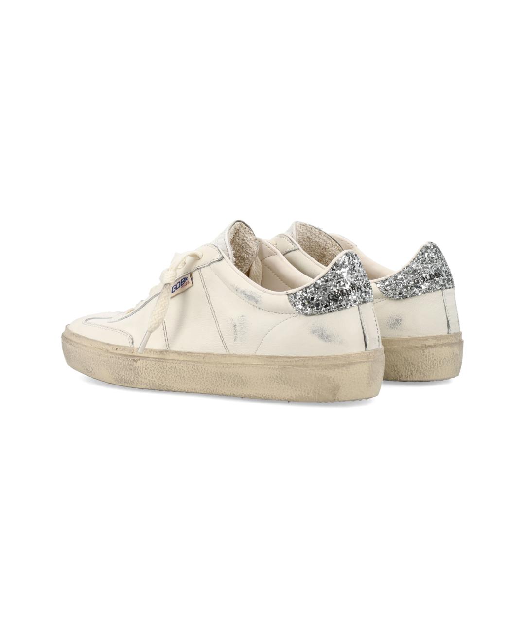 GOLDEN GOOSE DELUXE BRAND Белые кожаные кеды, фото 4