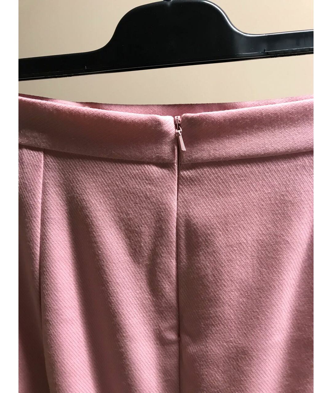TATA NAKA Розовая шерстяная юбка миди, фото 3