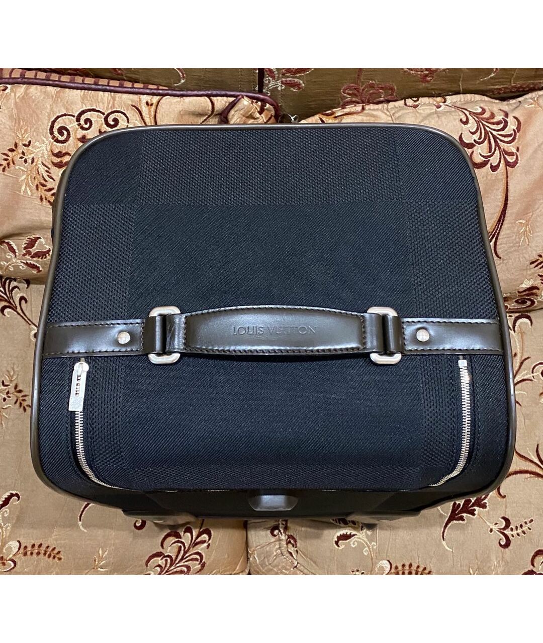 LOUIS VUITTON PRE-OWNED Синий чемодан, фото 3